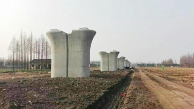 北引橋橋墩。